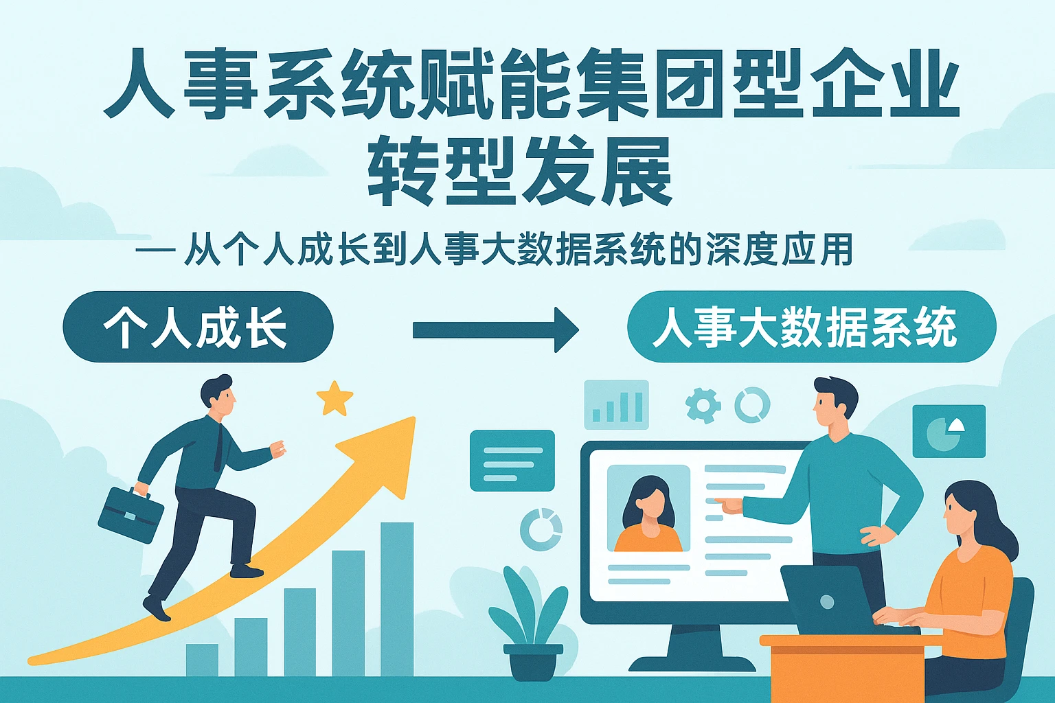 人事系统赋能集团型企业转型发展——从个人成长到人事大数据系统的深度应用