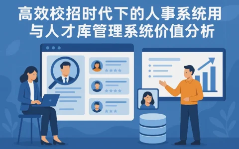 高效校招时代下的人事系统应用与人才库管理系统价值分析