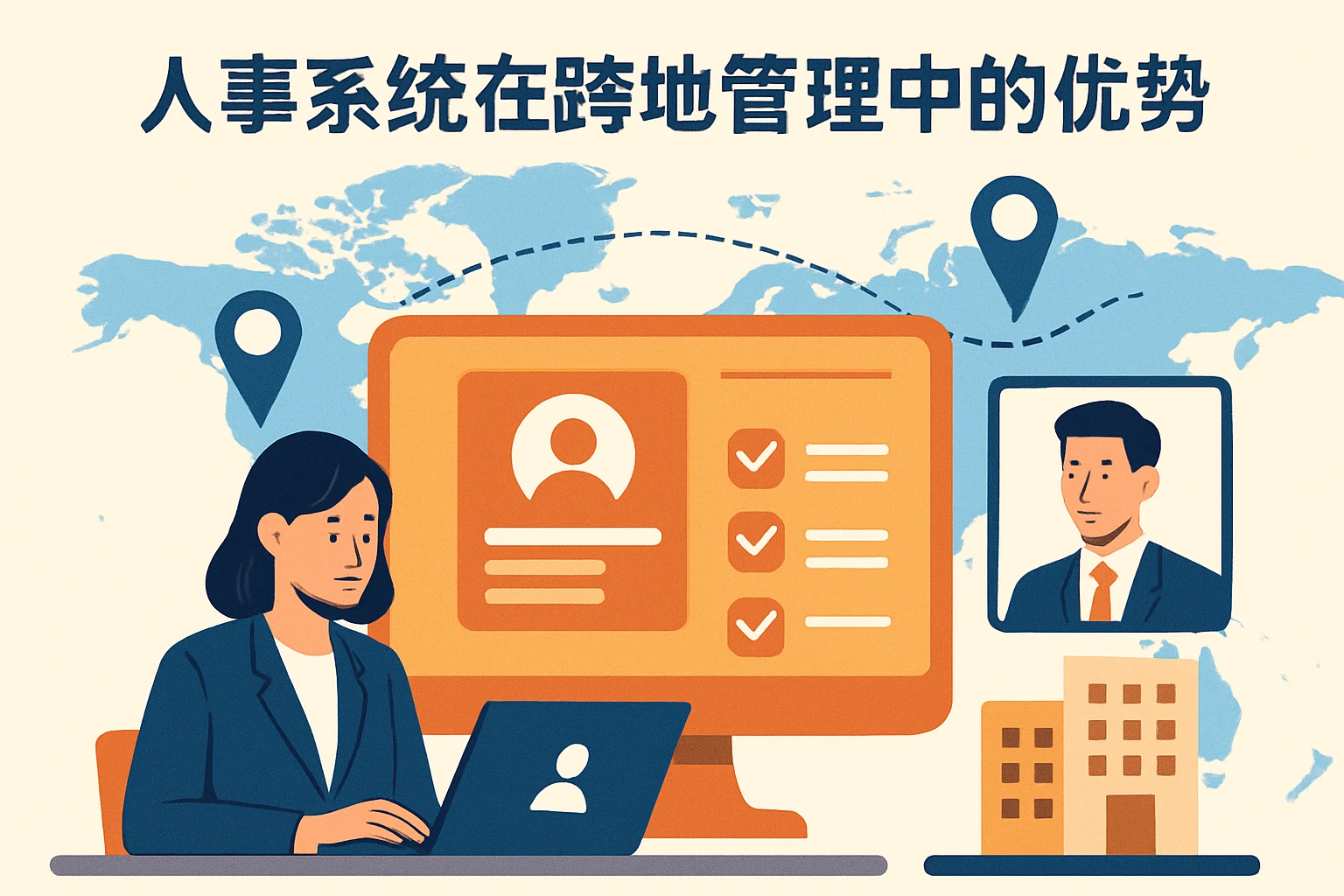 人事系统在跨地管理中的优势