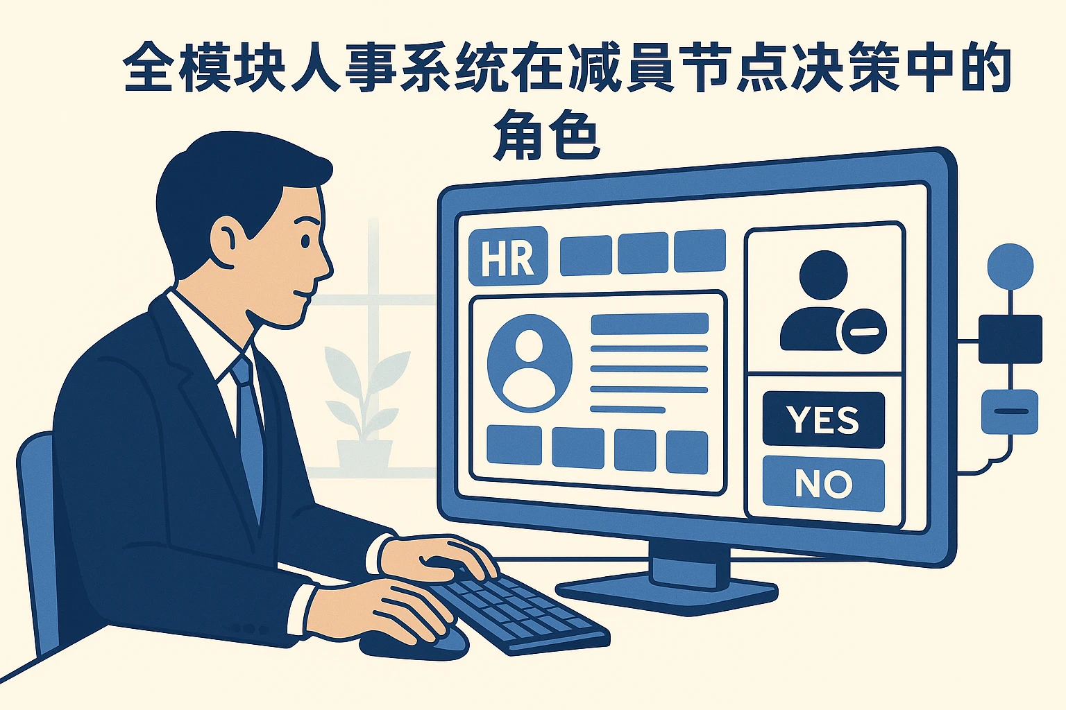 全模块人事系统在减员节点决策中的角色