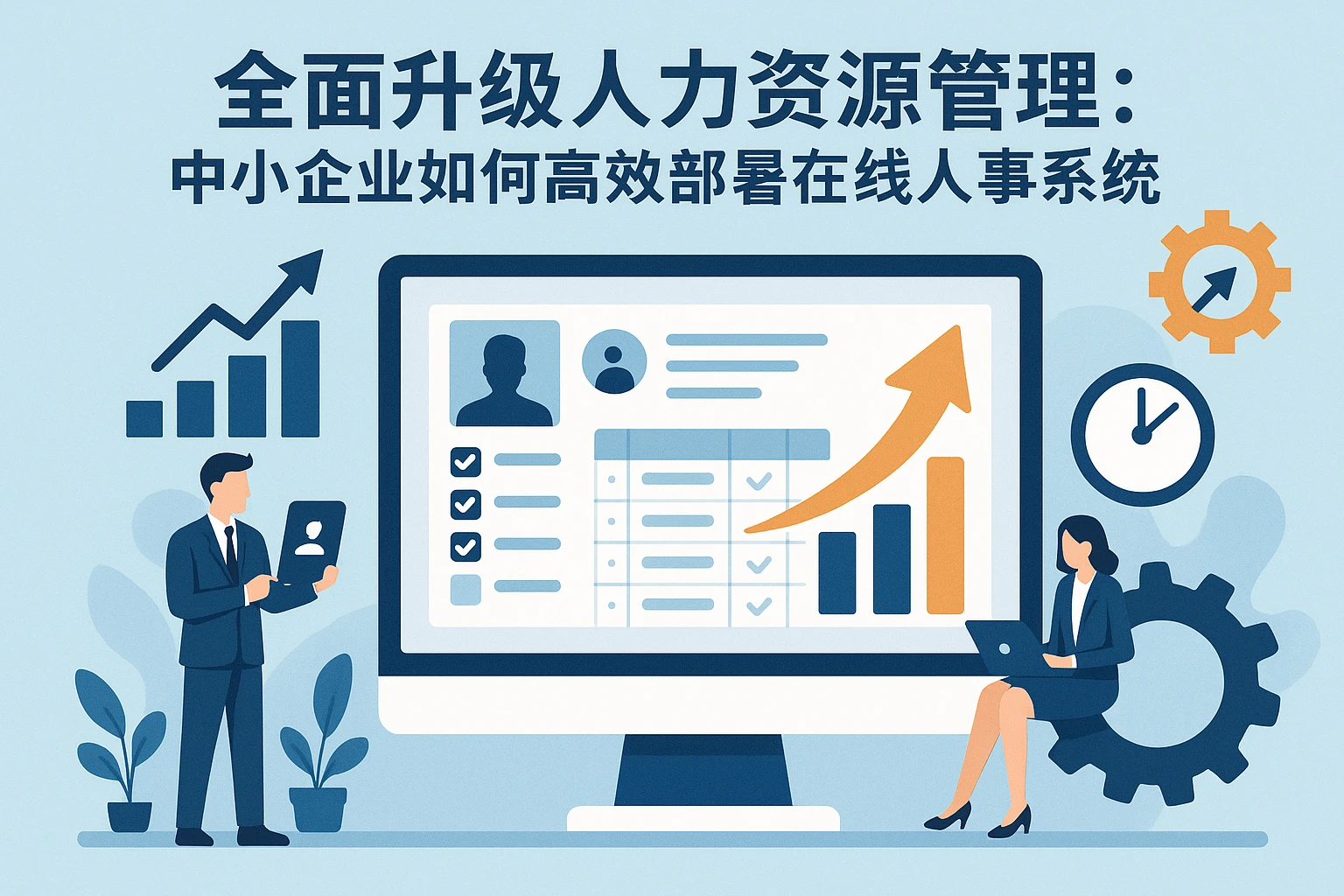 全面升级人力资源管理：中小企业如何高效部署在线人事系统