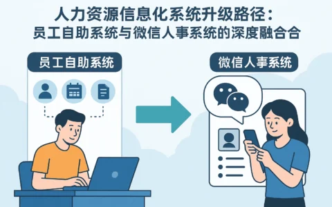 人力资源信息化系统升级路径：员工自助系统与微信人事系统的深度融合