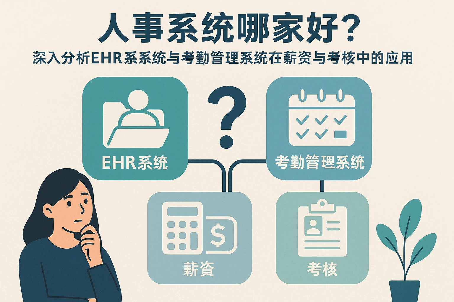 人事系统哪家好?深入分析EHR系统与考勤管理系统在薪资与考核中的应用