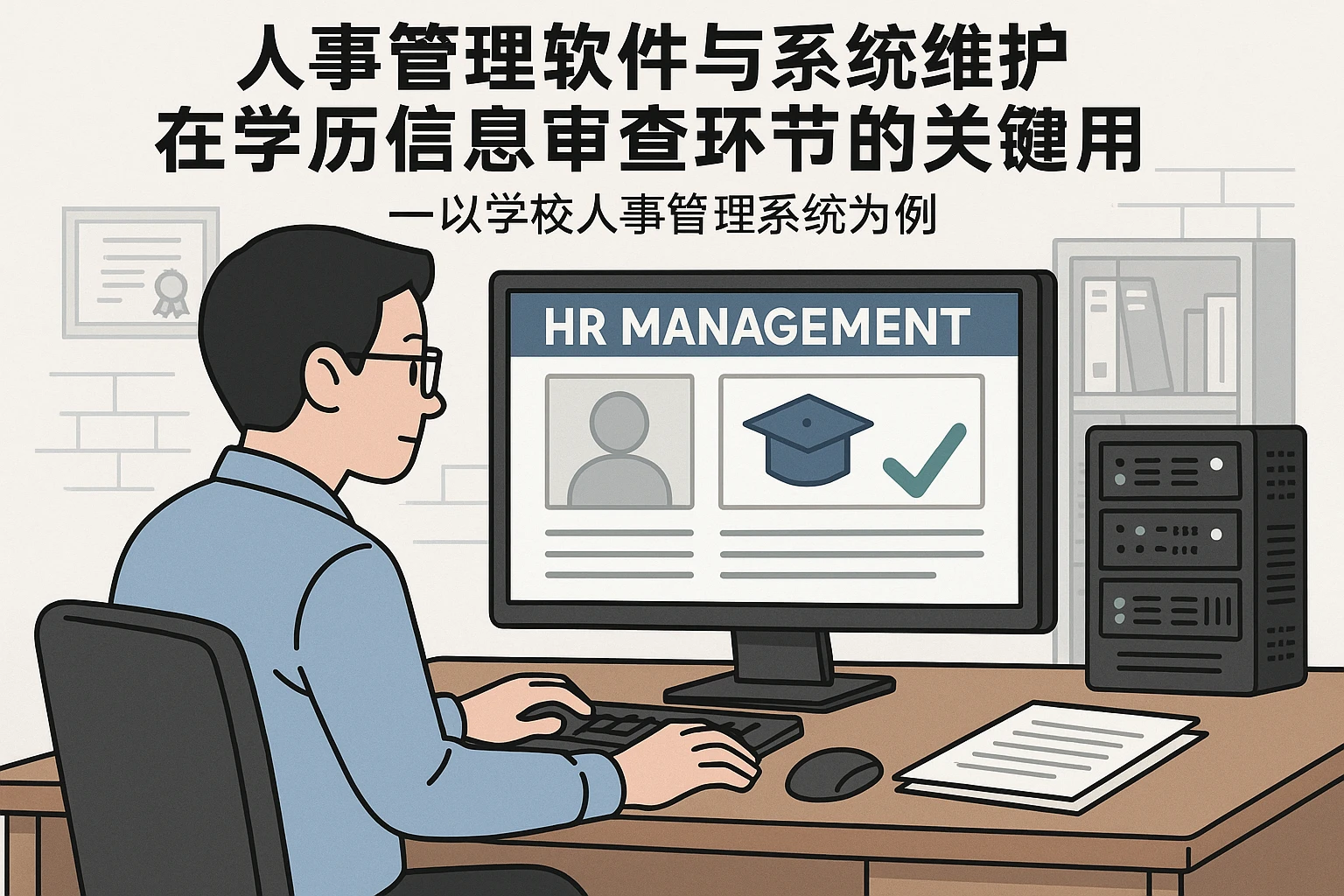人事管理软件与系统维护在学历信息审查环节的关键作用——以学校人事管理系统为例