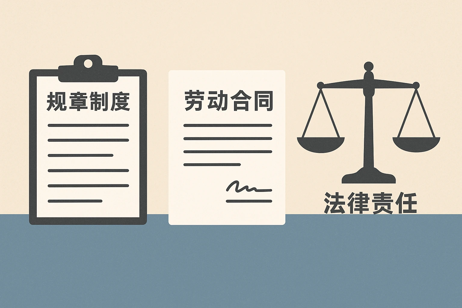 规章制度、劳动合同与法律责任的权衡