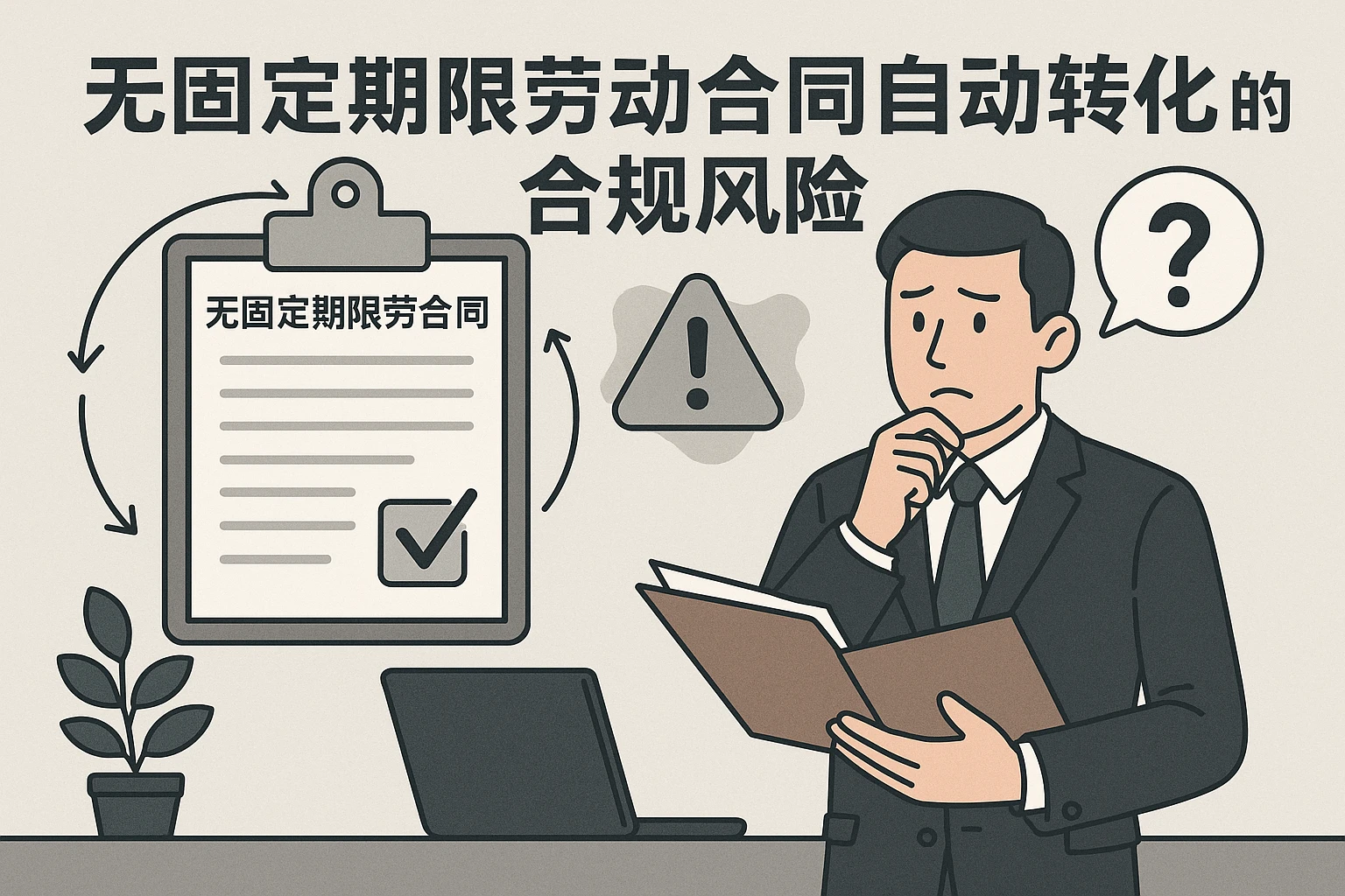 无固定期限劳动合同自动转化的合规风险