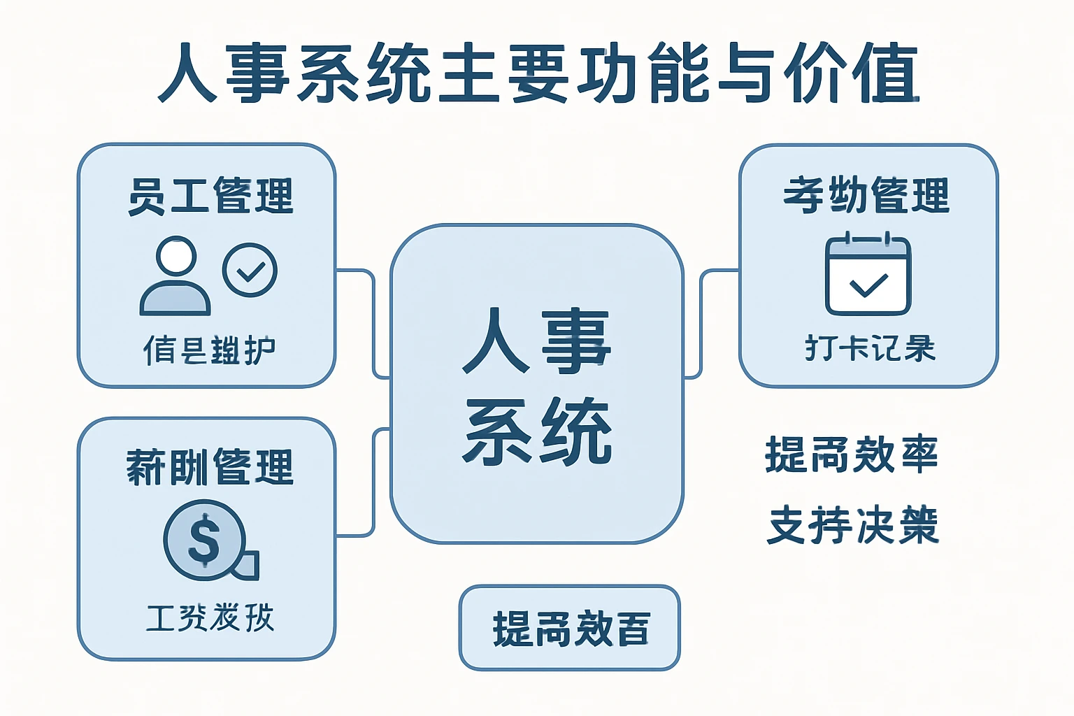 人事系统的主要功能与价值