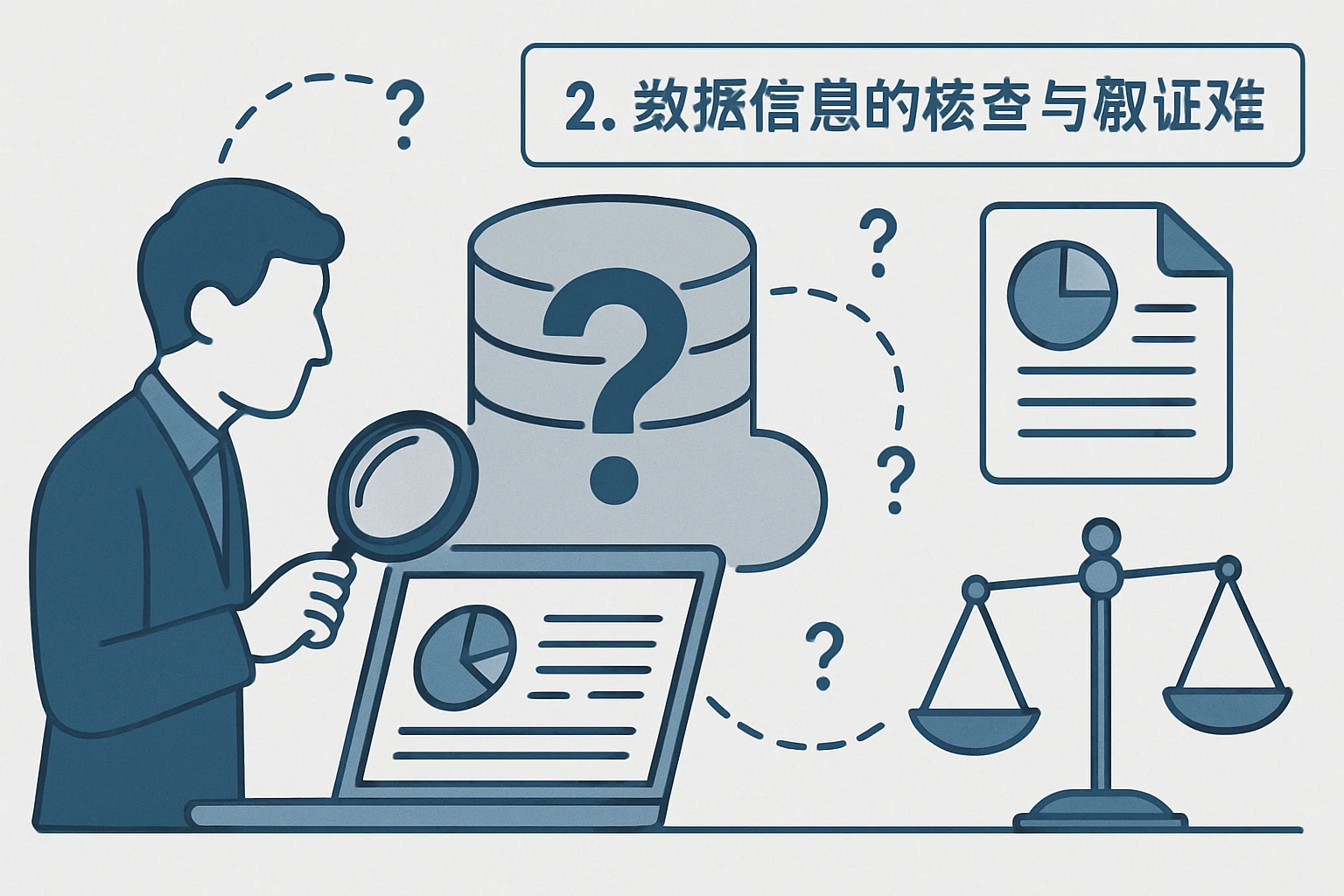 2. 数据信息的核查与取证难