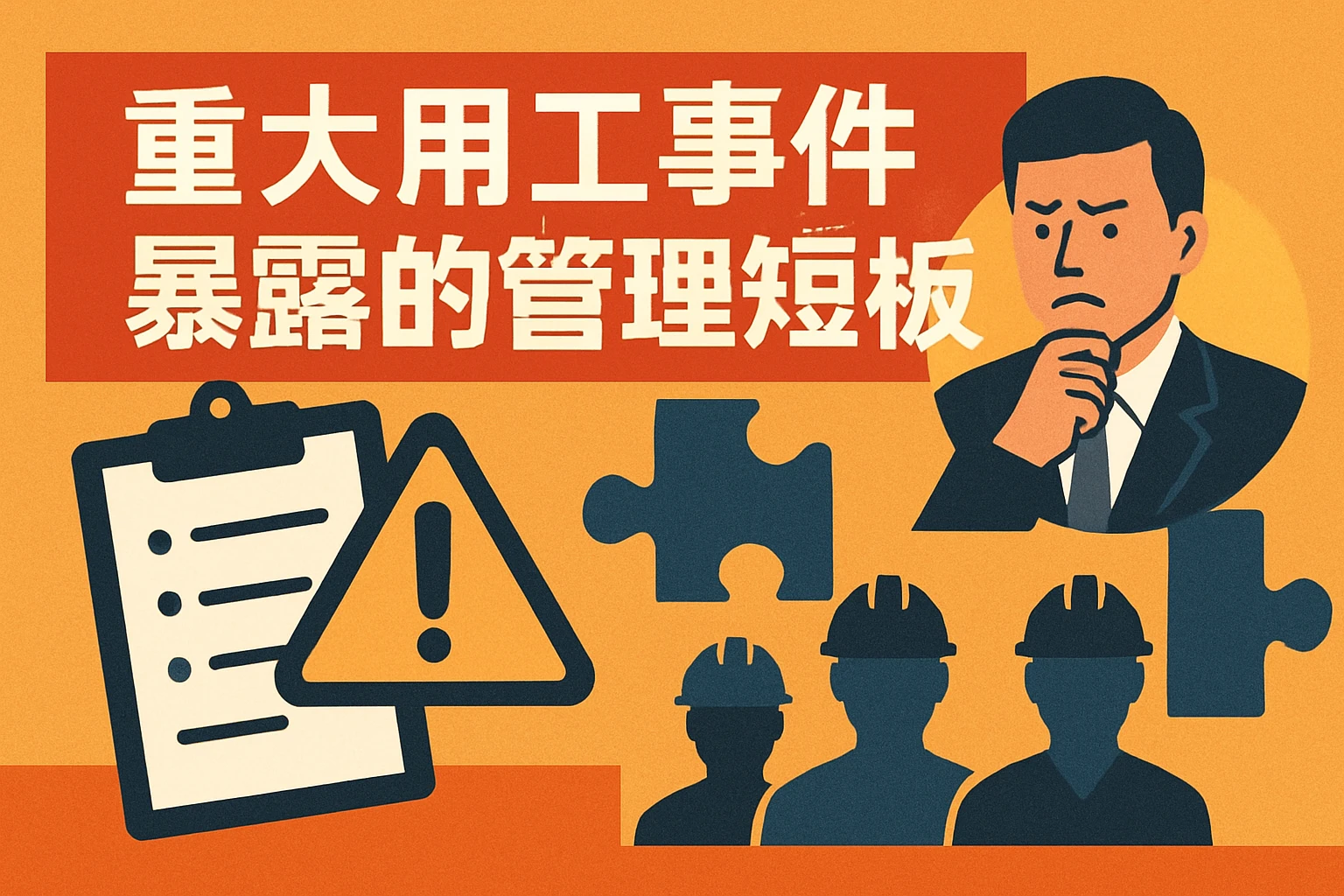 重大用工事件暴露的管理短板