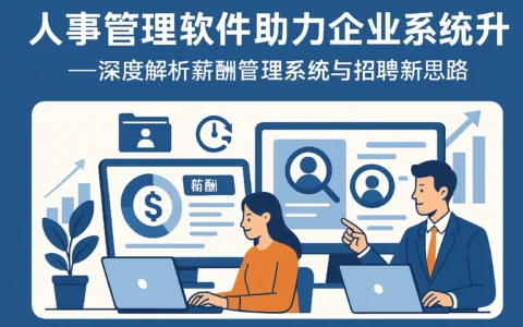 人事管理软件助力企业人事系统升级——深度解析薪酬管理系统与招聘新思路