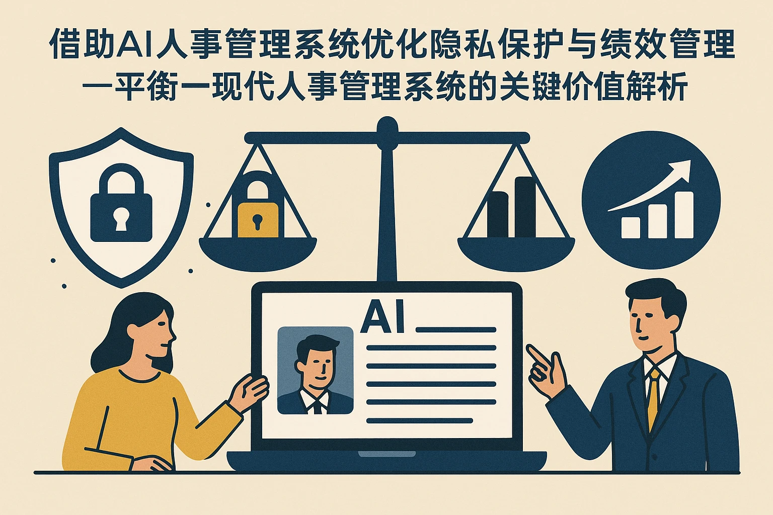 借助AI人事管理系统优化隐私保护与绩效管理的平衡——现代人事管理系统的关键价值解析