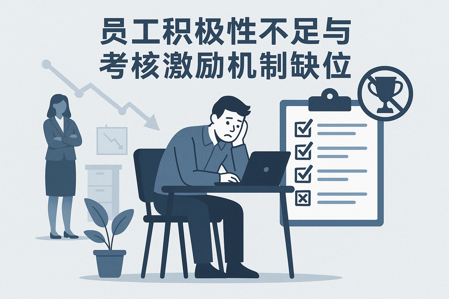 员工积极性不足与考核激励机制缺位