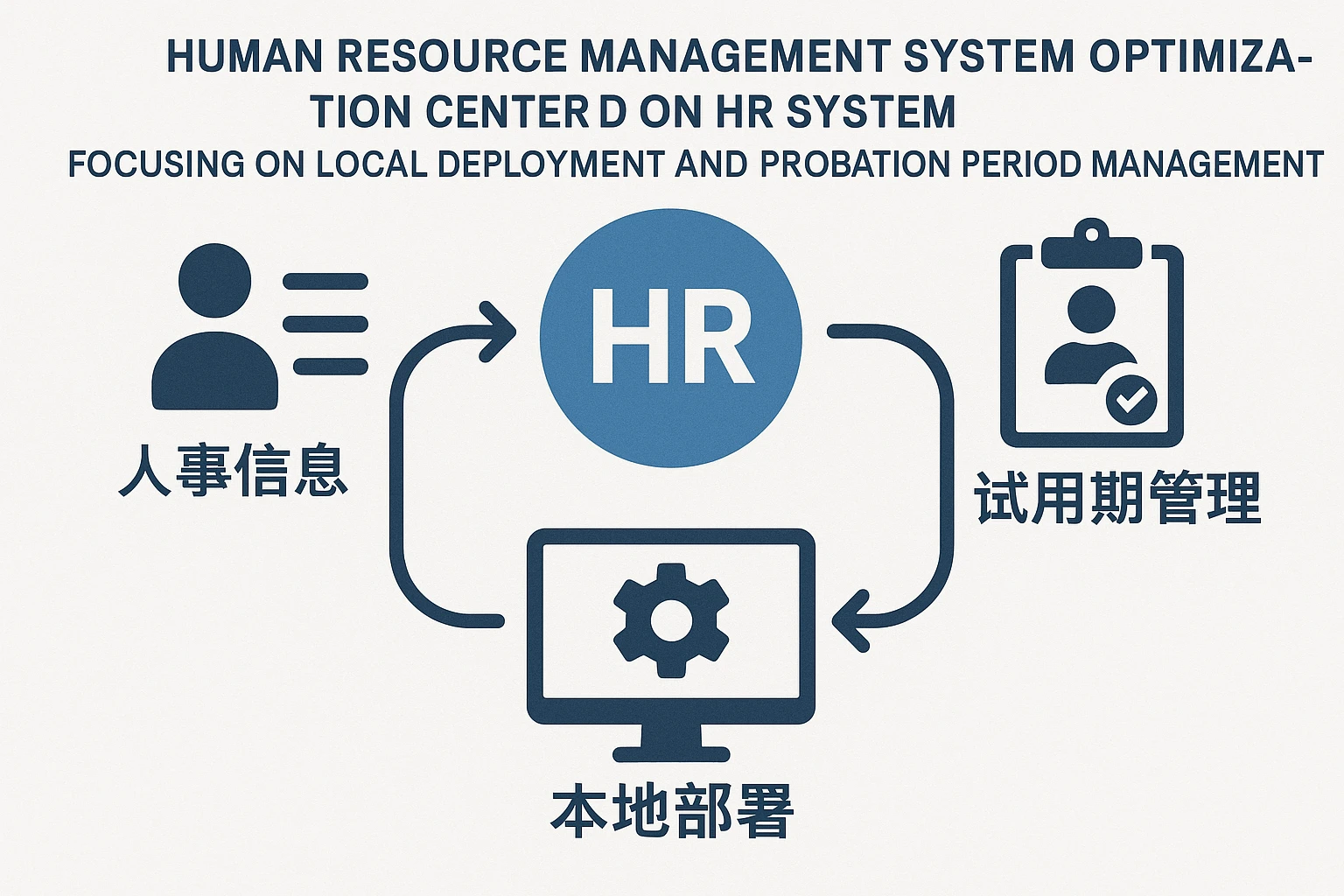 以HR系统为核心的人事管理系统优化——聚焦本地部署与人事试用期管理