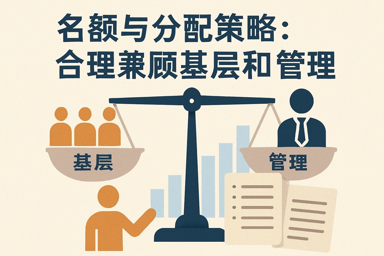 名额与分配策略：合理兼顾基层和管理