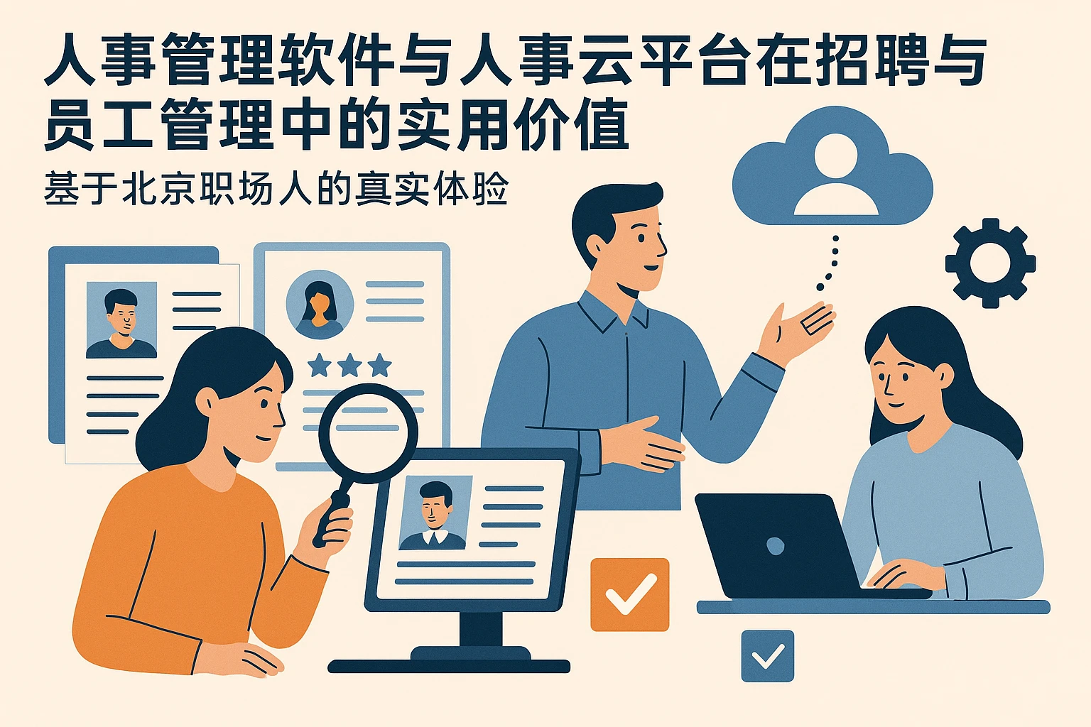 人事管理软件与人事云平台在招聘与员工管理中的实用价值——基于北京职场人的真实体验