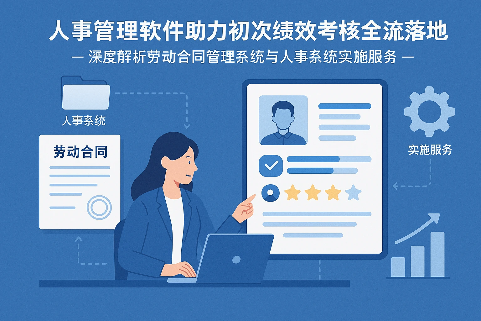 人事管理软件助力初次绩效考核全流程落地——深度解析劳动合同管理系统与人事系统实施服务