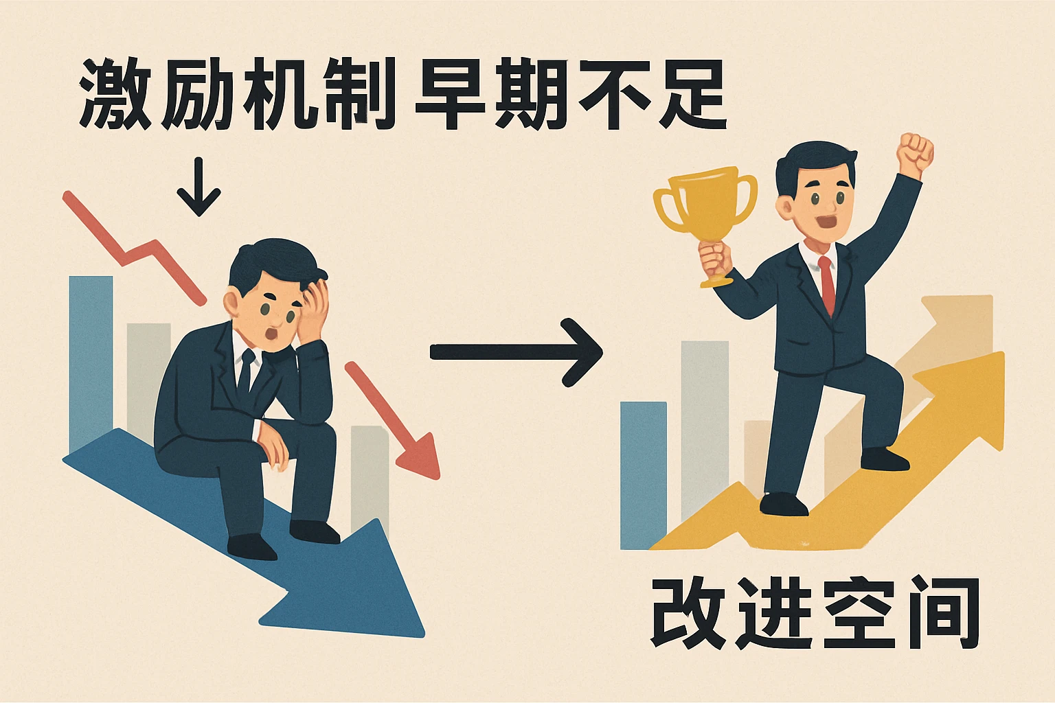 激励机制早期不足与改进空间