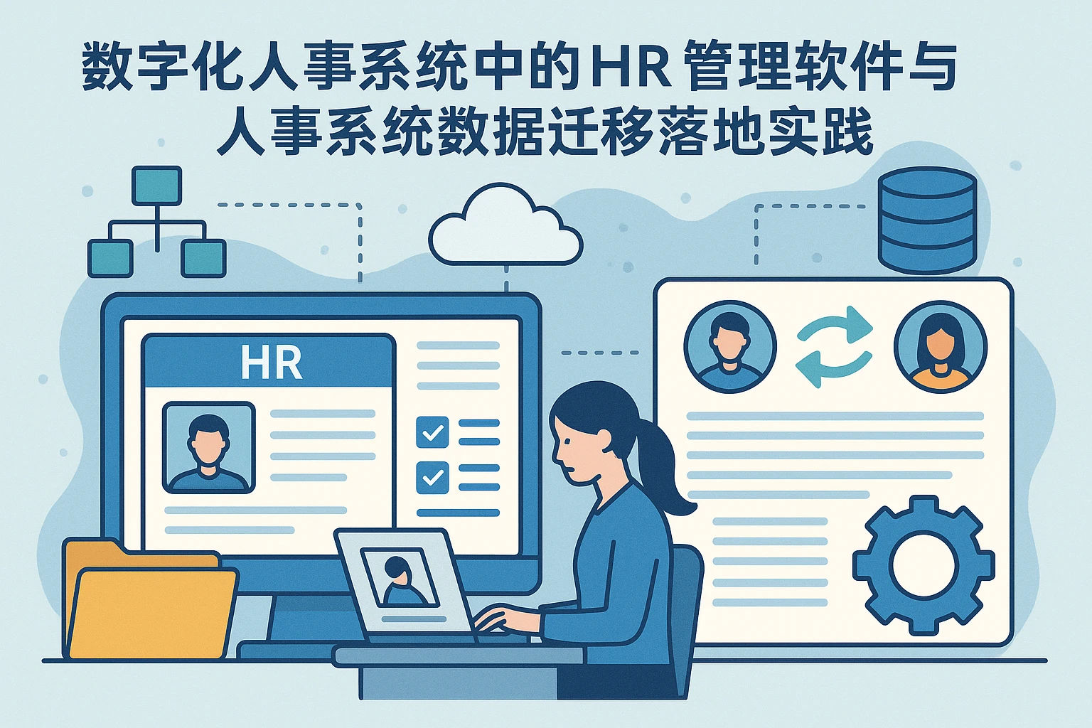 数字化人事系统中的HR管理软件与人事系统数据迁移落地实践