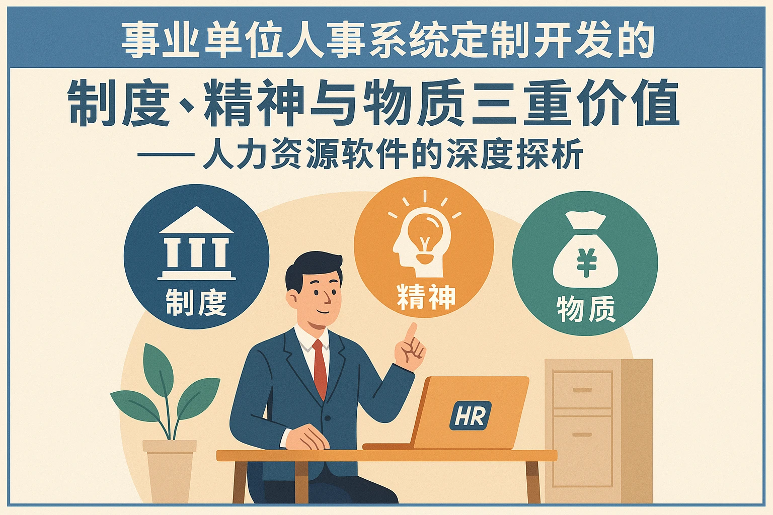 事业单位人事系统定制开发的制度、精神与物质三重价值——人力资源软件的深度探析
