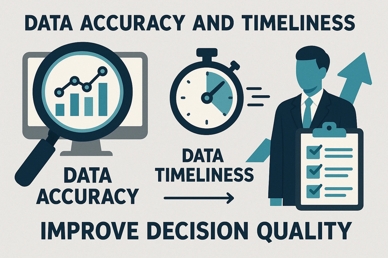 数据准确性与实时性，提升决策质量
