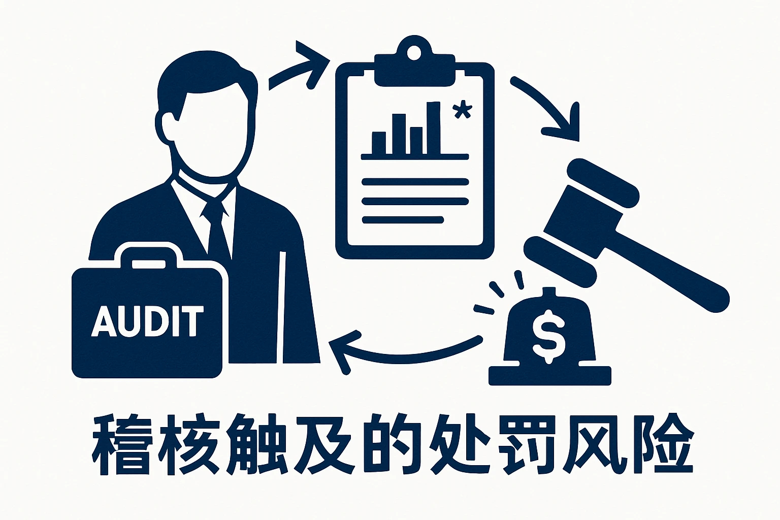 稽核触及的处罚风险