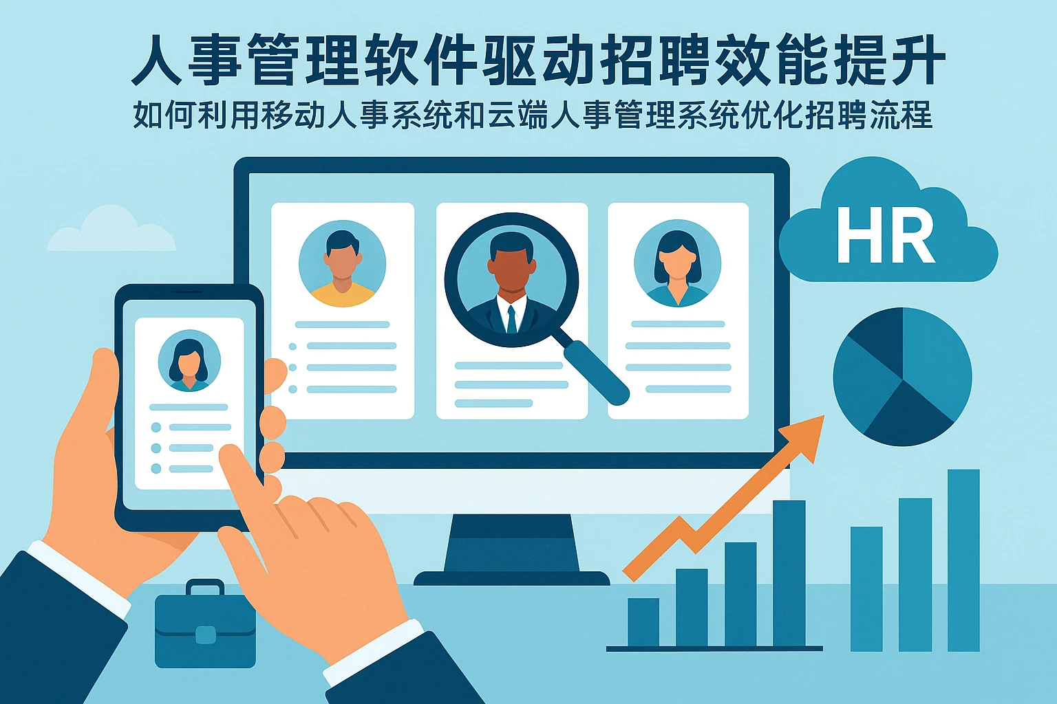 人事管理软件驱动招聘效能提升：如何利用移动人事系统和云端人事管理系统优化招聘流程
