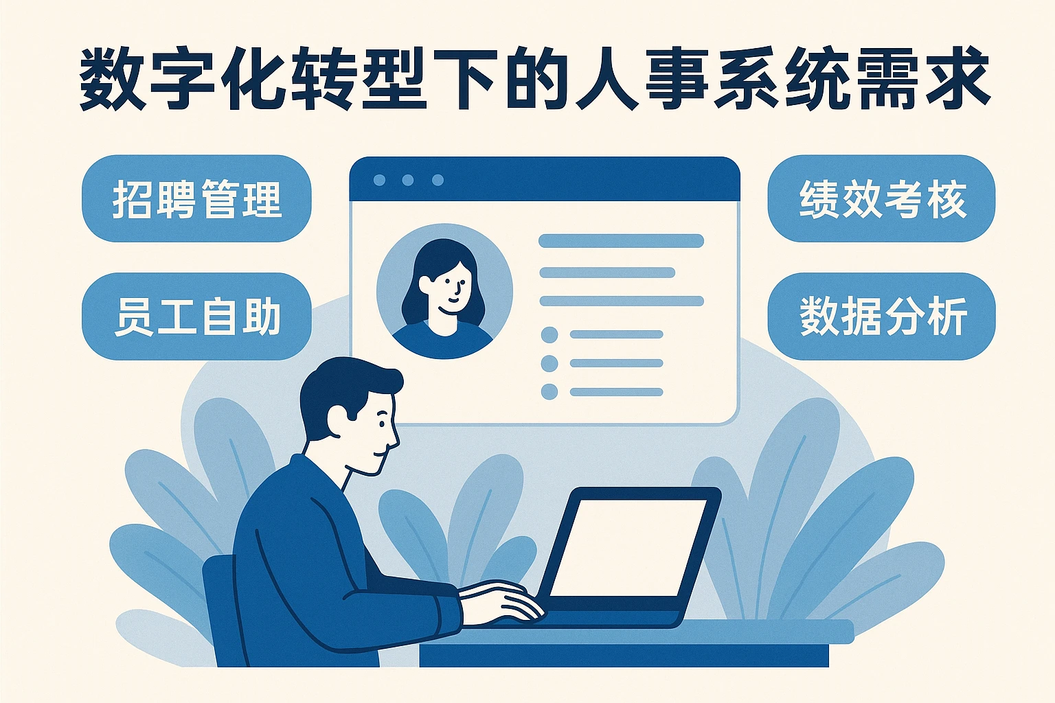 数字化转型下的人事系统需求