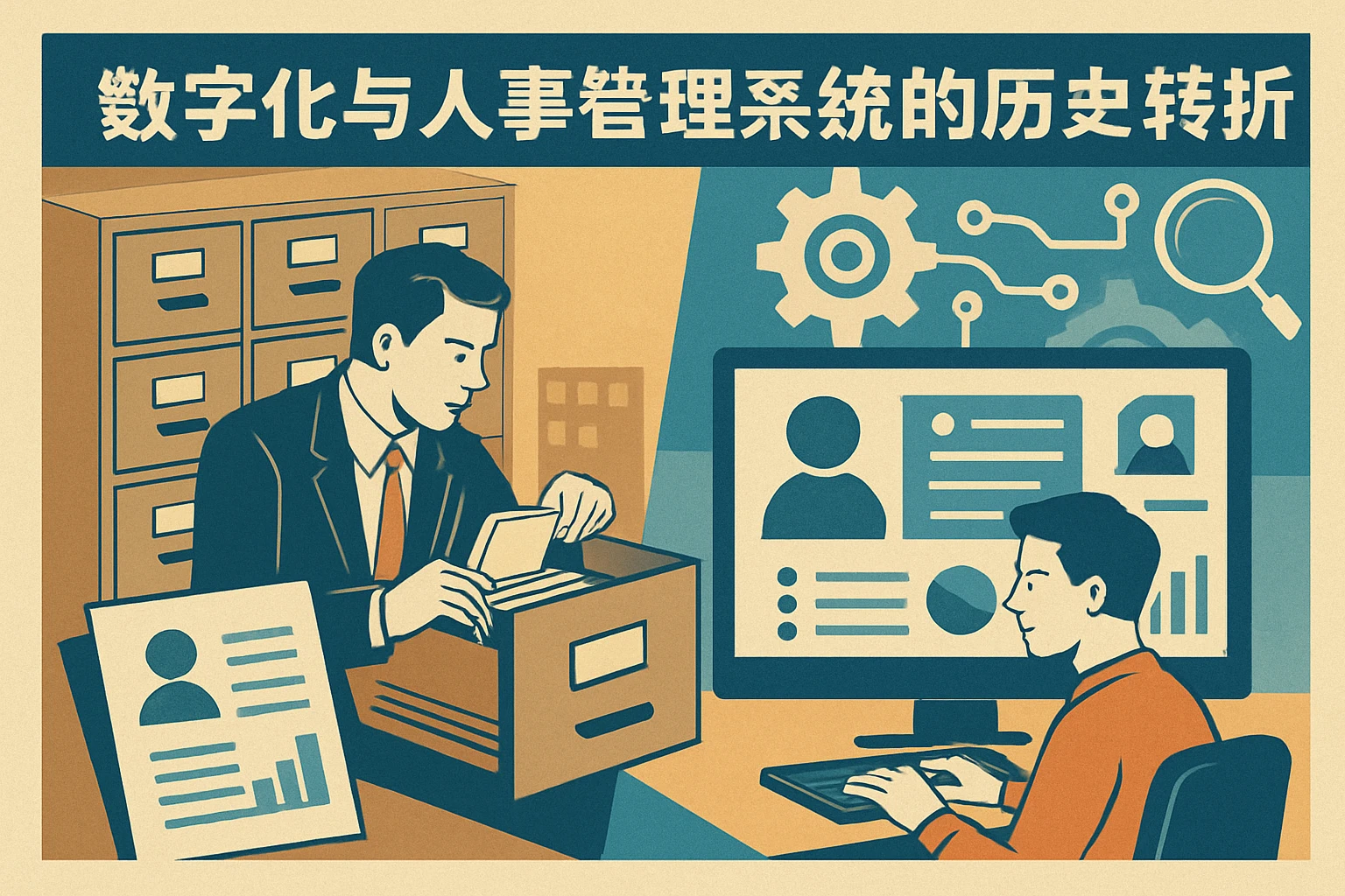 数字化与人事管理系统的历史转折