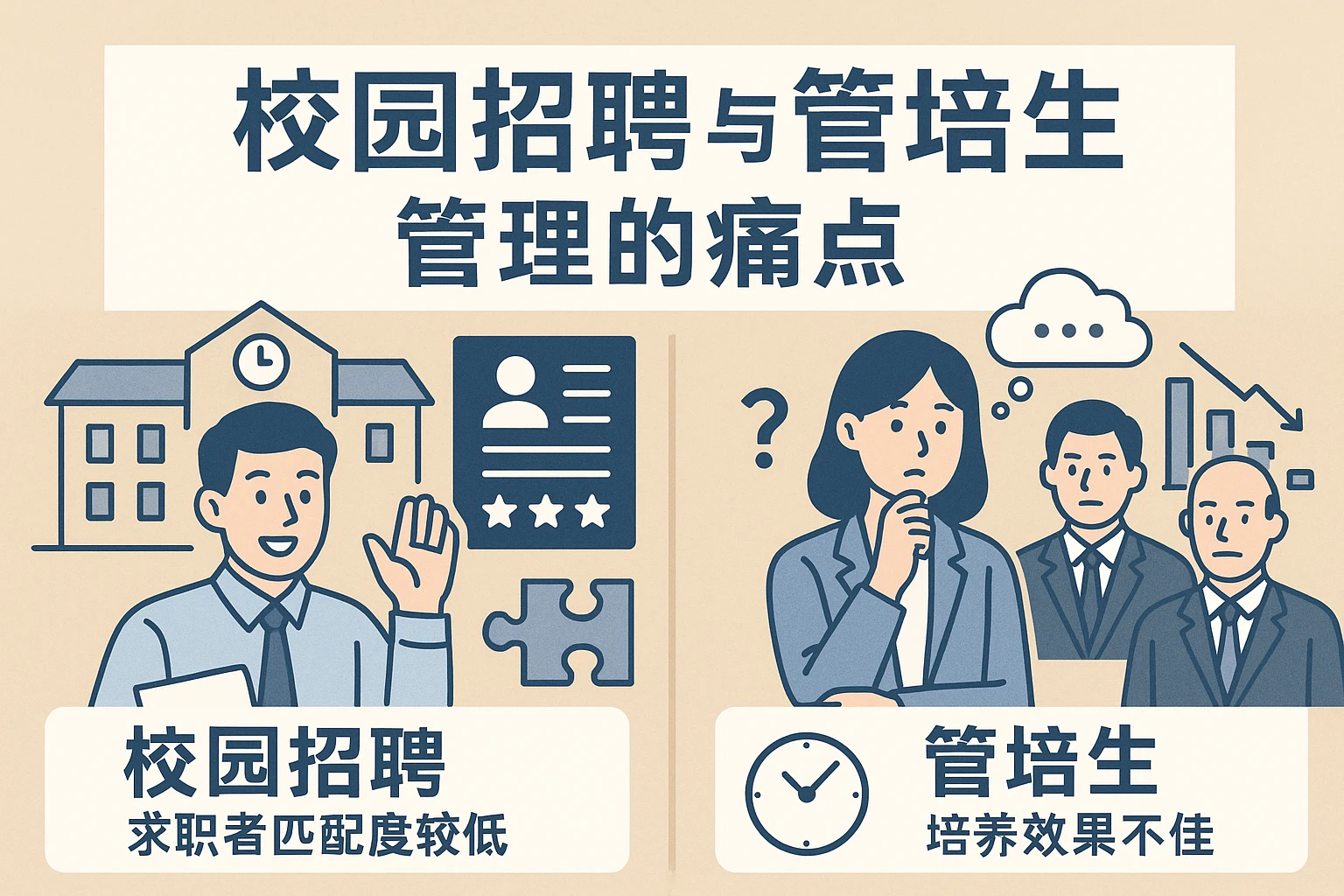 校园招聘与管培生管理的痛点