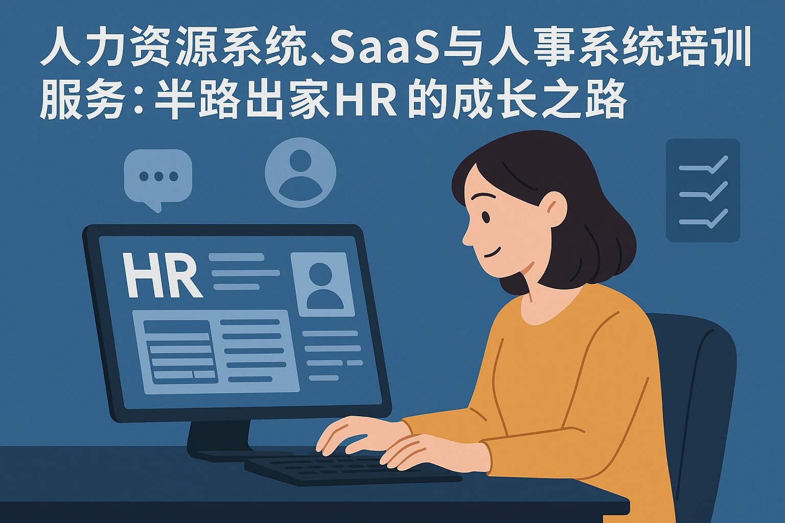 人力资源系统、SaaS与人事系统培训服务：半路出家HR的成长之路