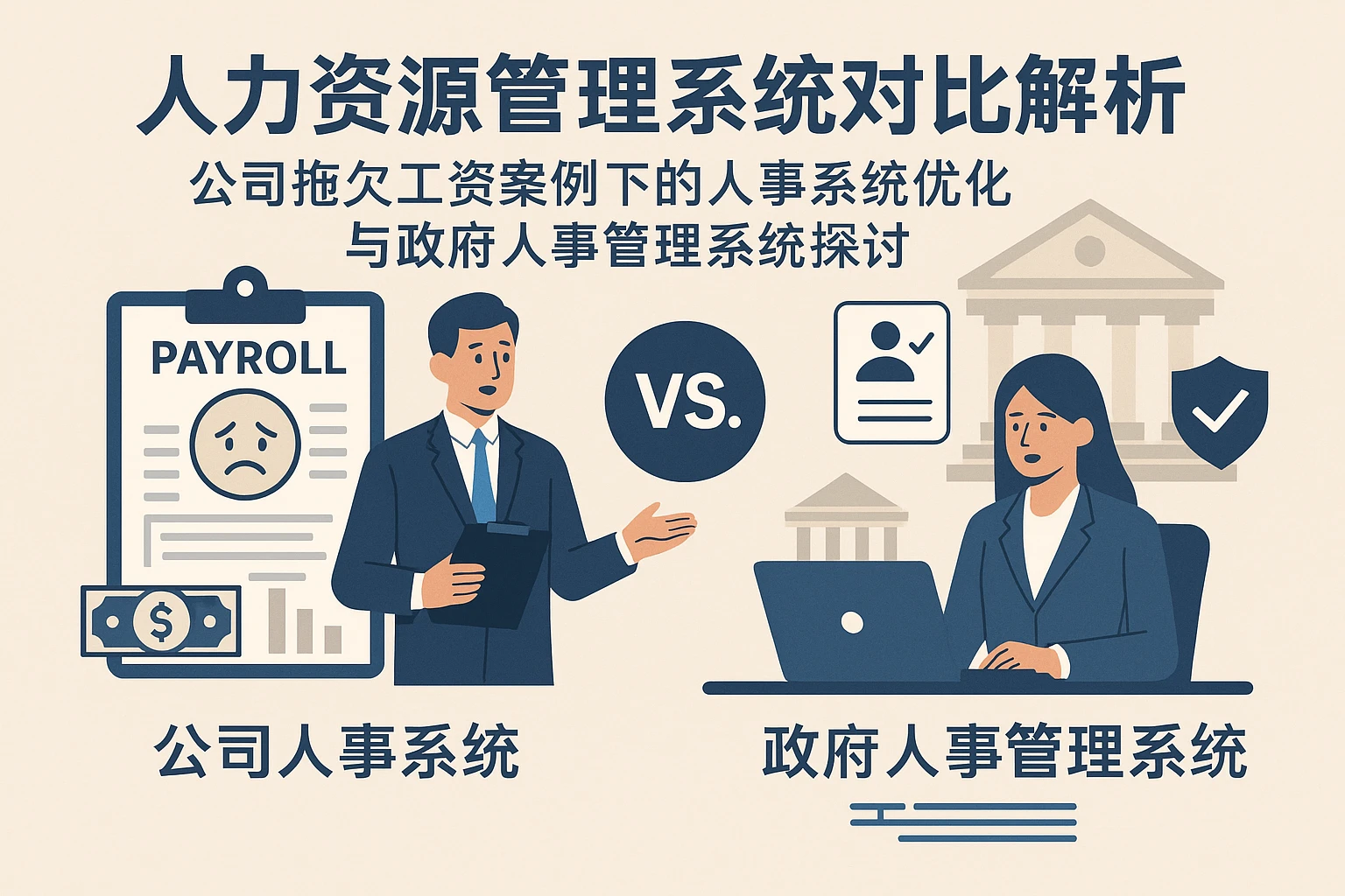 人力资源管理系统对比解析：公司拖欠工资案例下的人事系统优化与政府人事管理系统探讨