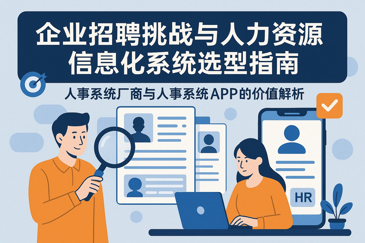 企业招聘挑战与人力资源信息化系统选型指南——人事系统厂商与人事系统APP的价值解析