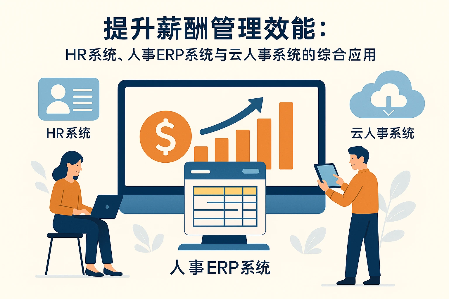 提升薪酬管理效能：HR系统、人事ERP系统与云人事系统的综合应用