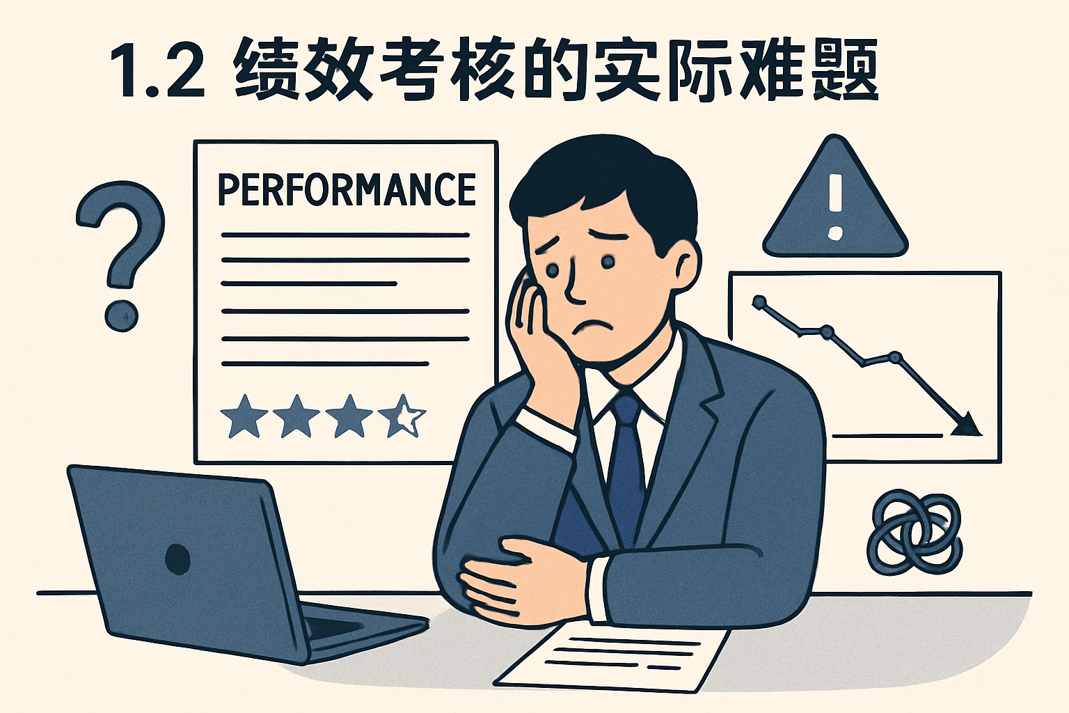 1.2 绩效考核的实际难题