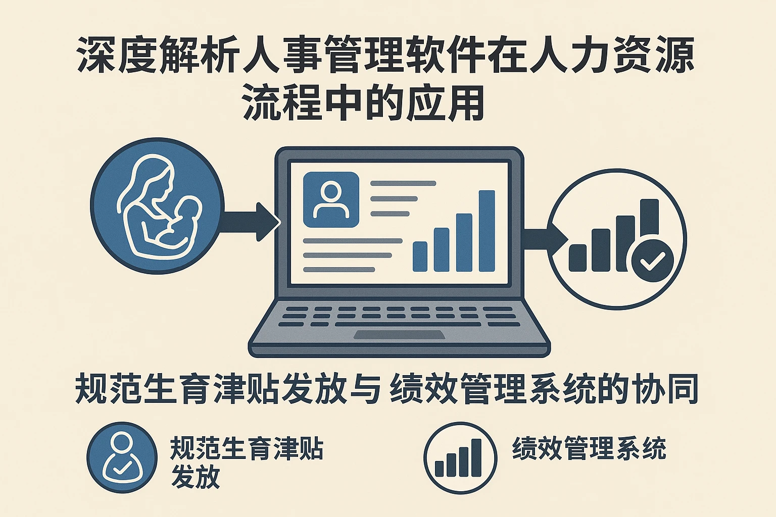 深度解析人事管理软件在人力资源流程中的应用——规范生育津贴发放与绩效管理系统的协同价值