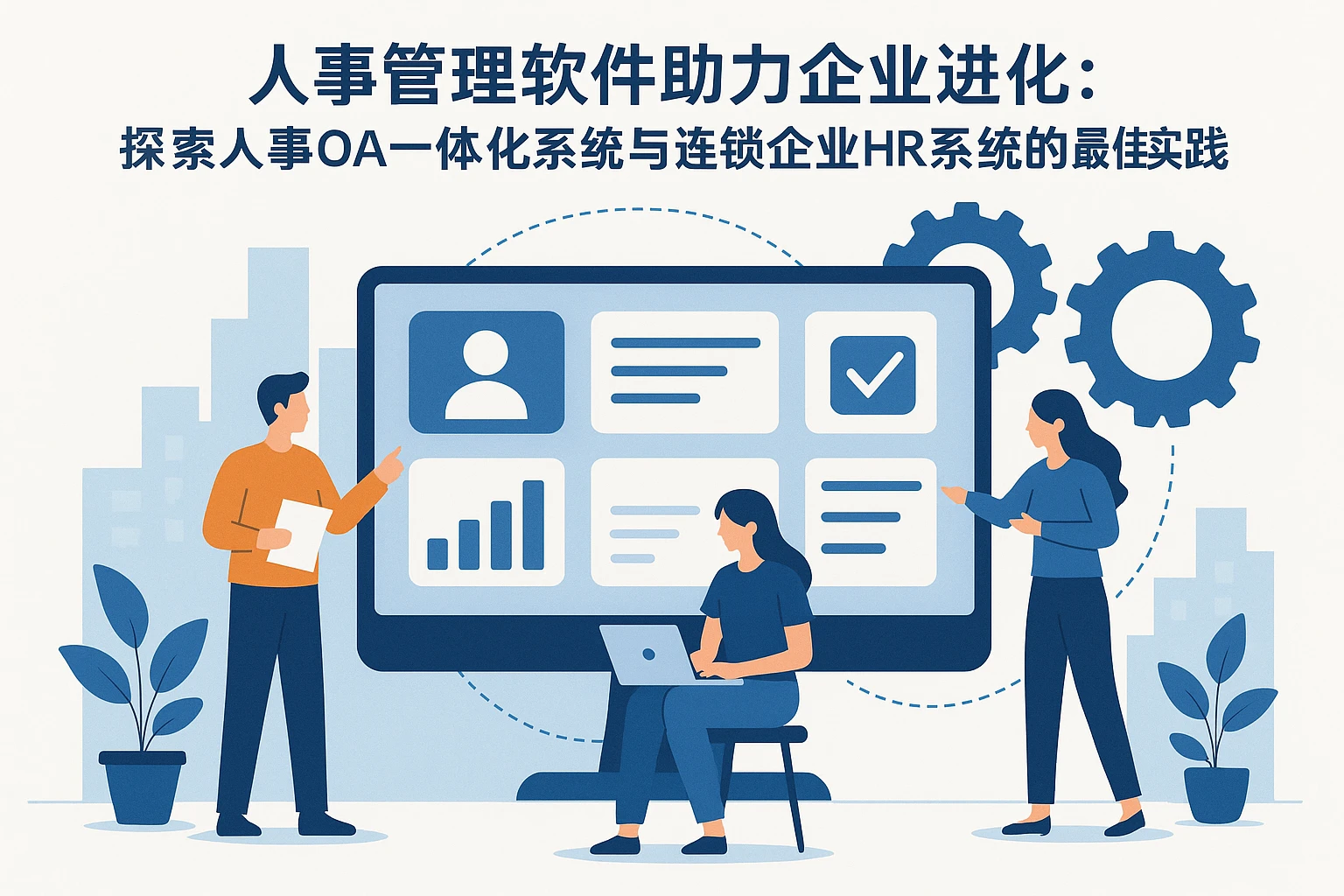 人事管理软件助力企业进化：探索人事OA一体化系统与连锁企业HR系统的最佳实践