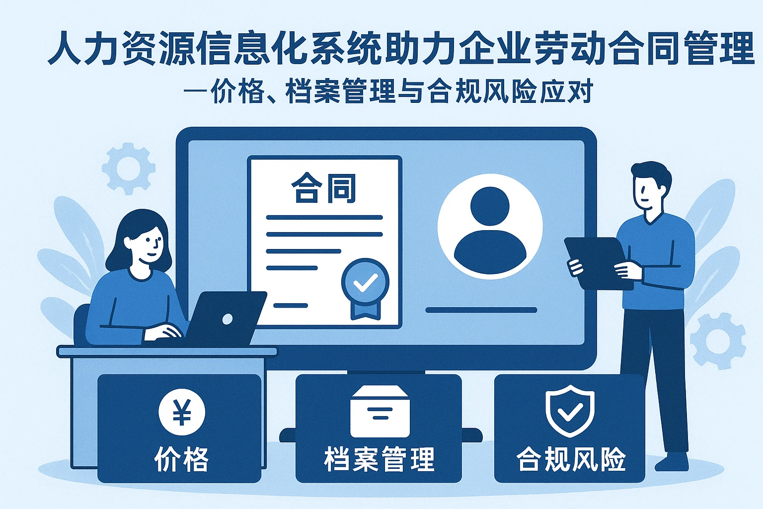 人力资源信息化系统助力企业劳动合同管理——价格、档案管理与合规风险应对