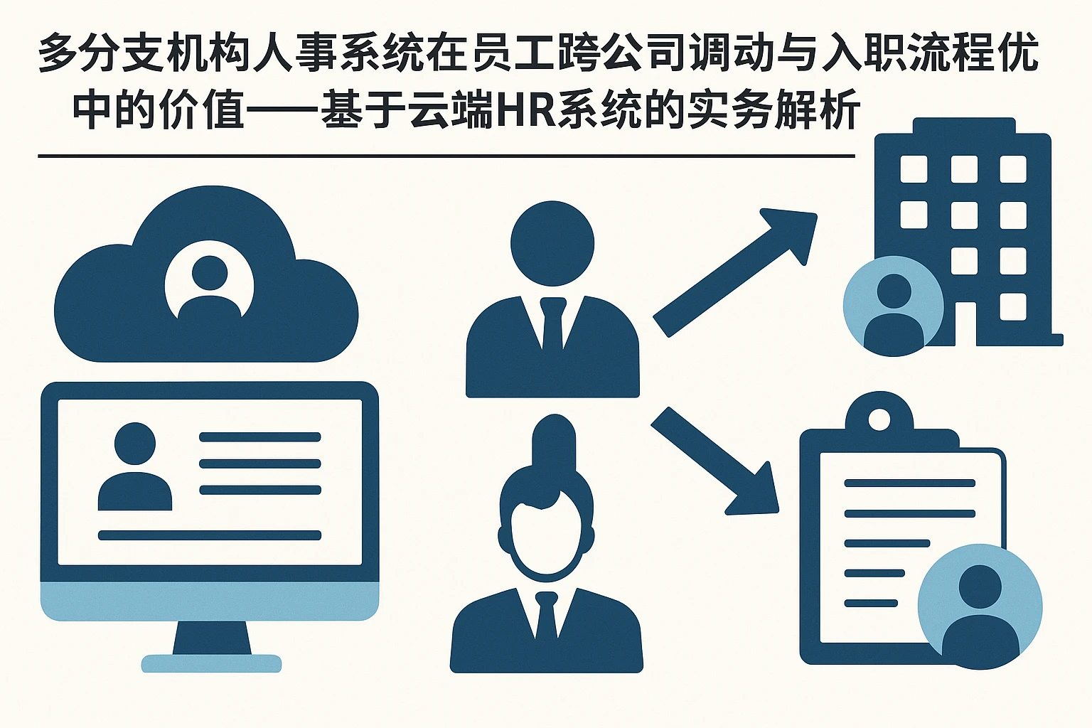 多分支机构人事系统在员工跨公司调动与入职流程优化中的价值——基于云端HR系统的实务解析