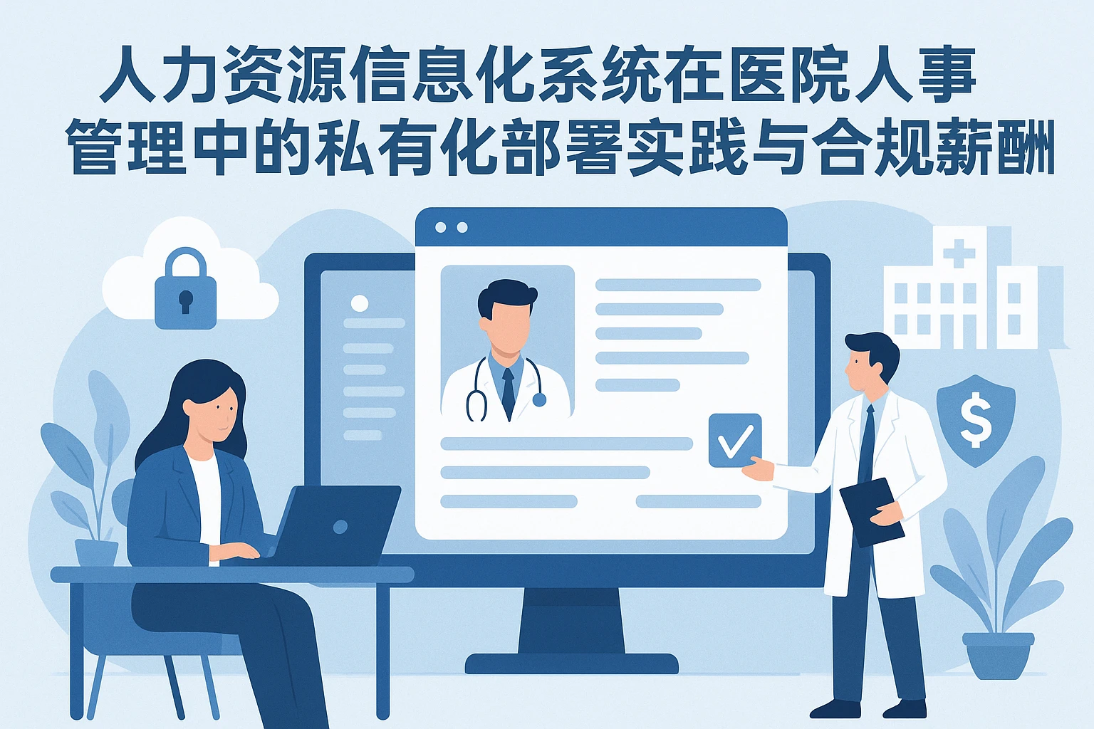 人力资源信息化系统在医院人事管理中的私有化部署实践与合规薪酬策略