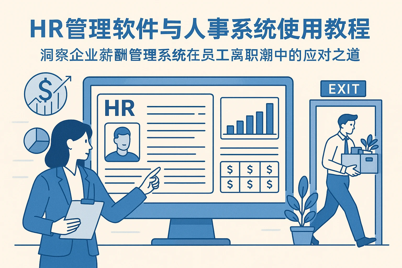 HR管理软件与人事系统使用教程——洞察企业薪酬管理系统在员工离职潮中的应对之道