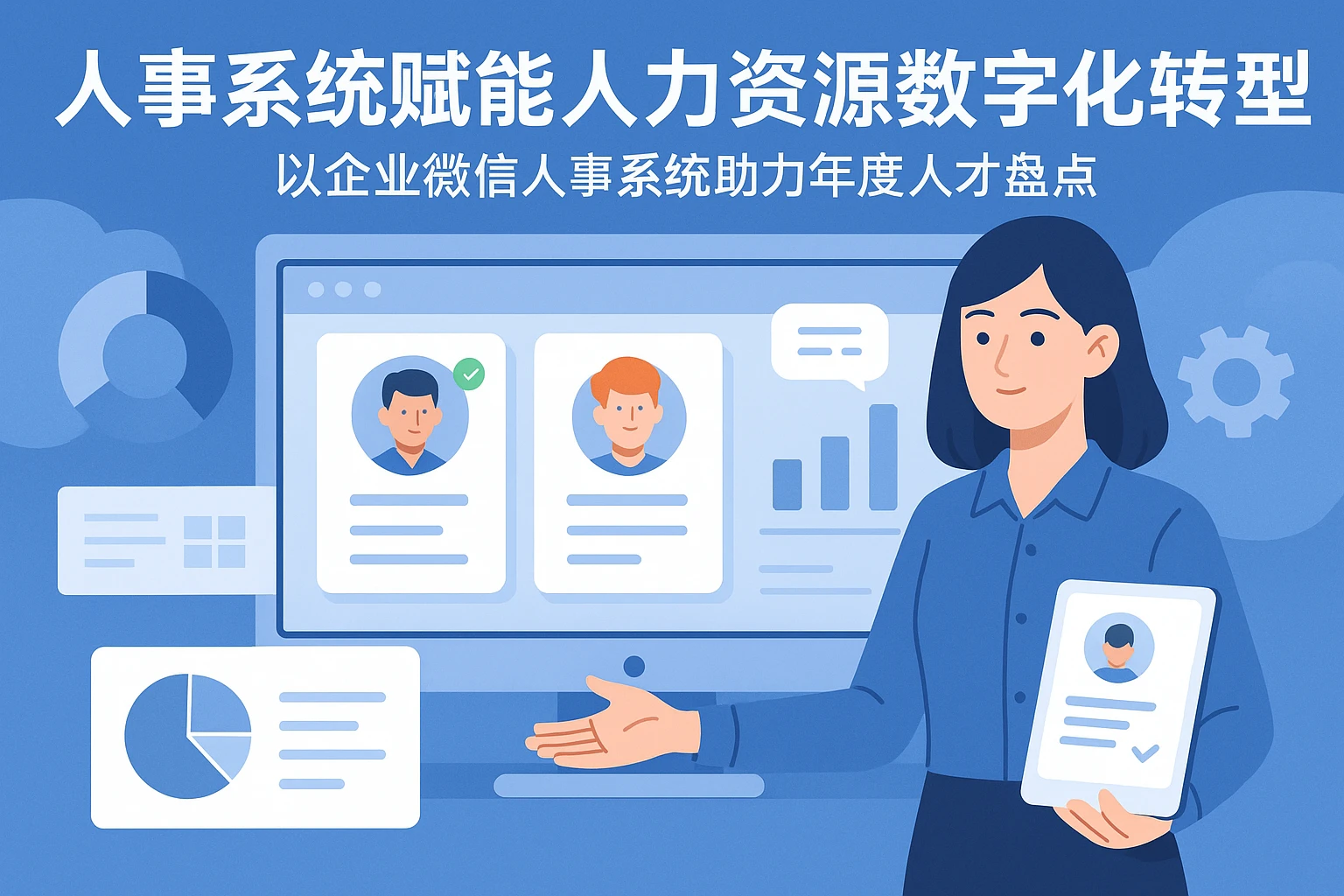 人事系统赋能人力资源数字化转型：以企业微信人事系统助力年度人才盘点