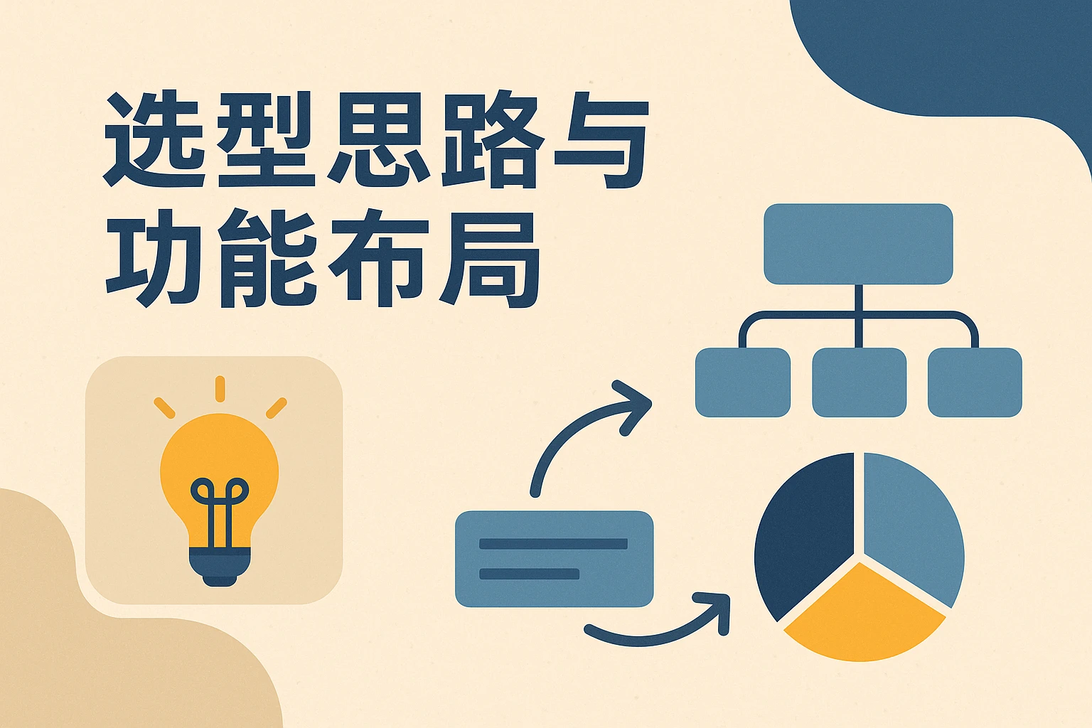 选型思路与功能布局