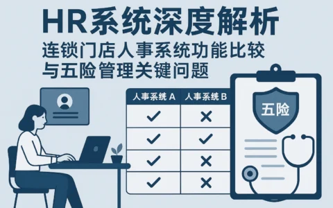 HR系统深度解析：连锁门店人事系统功能比较与五险管理关键问题