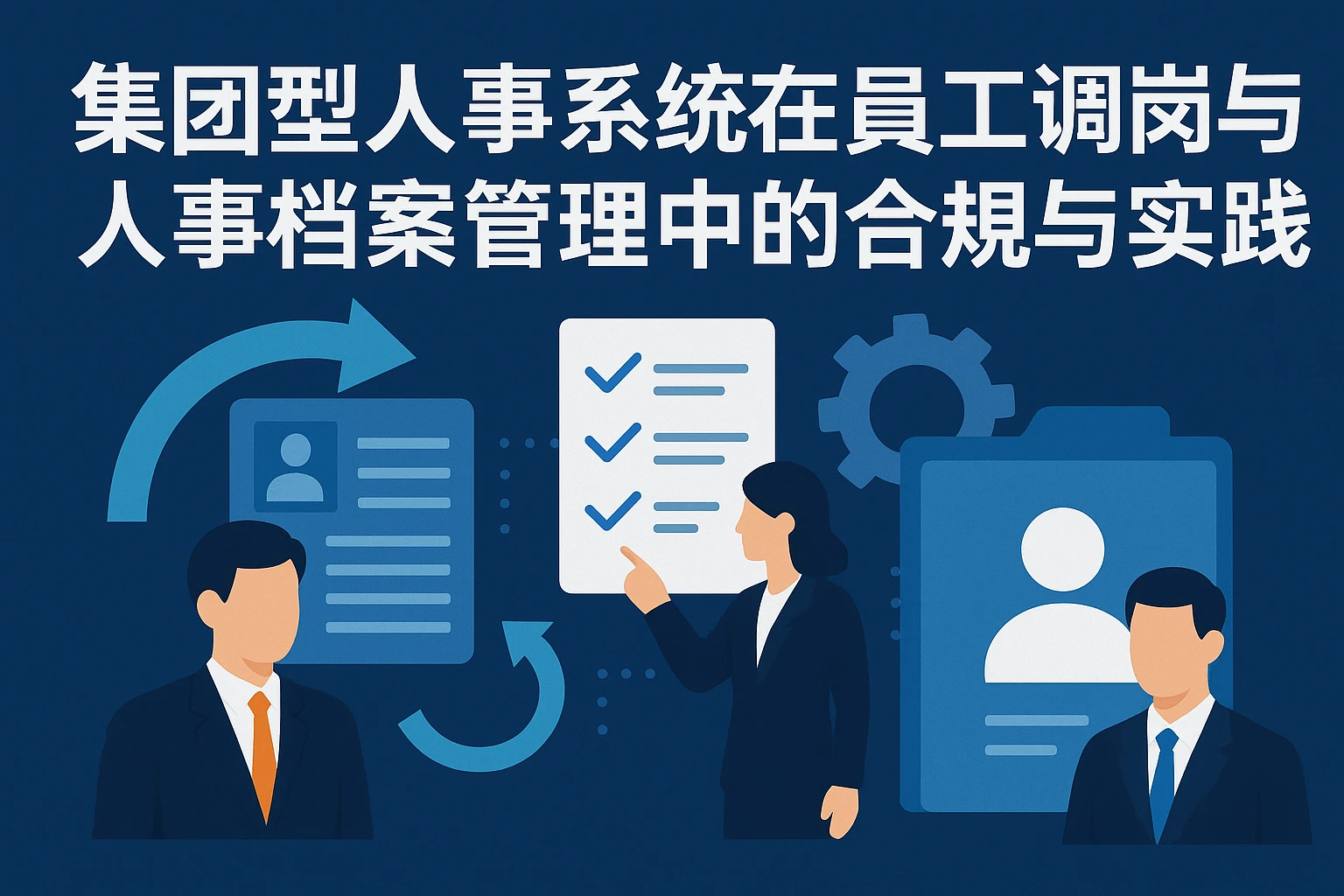 集团型人事系统在员工调岗与人事档案管理中的合规与实践