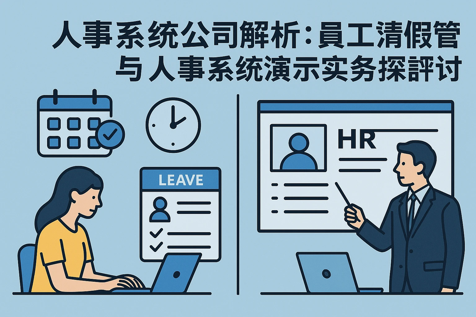 人事系统公司解析：员工请假管理与人事系统演示实务探讨