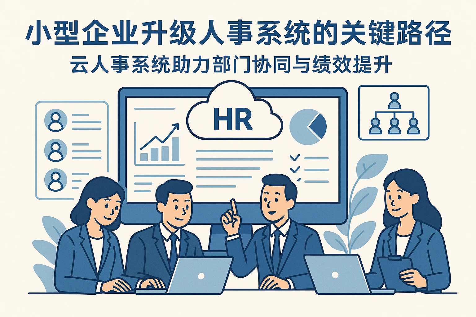 小型企业升级人事系统的关键路径：云人事系统助力部门协同与绩效提升