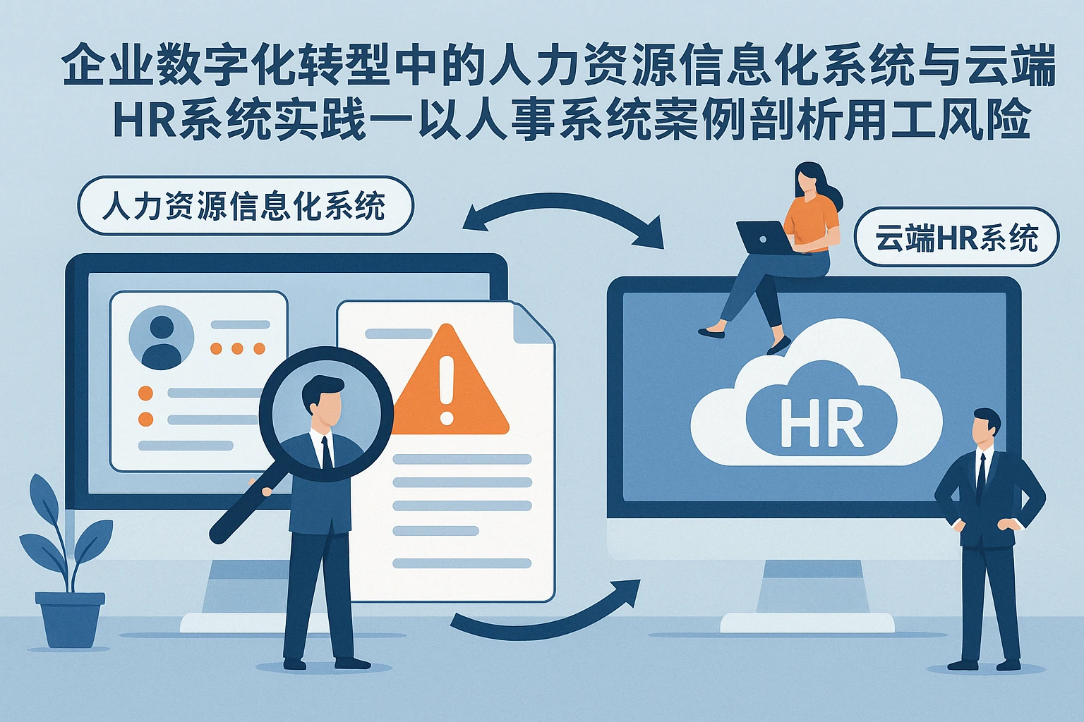 企业数字化转型中的人力资源信息化系统与云端HR系统实践——以人事系统案例剖析用工风险