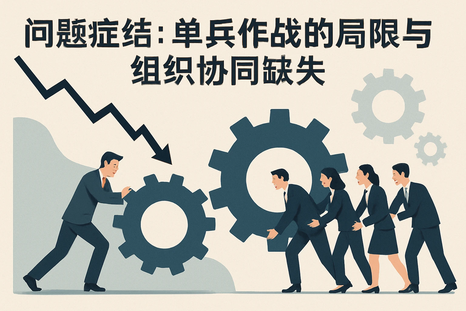 问题症结：单兵作战的局限与组织协同缺失