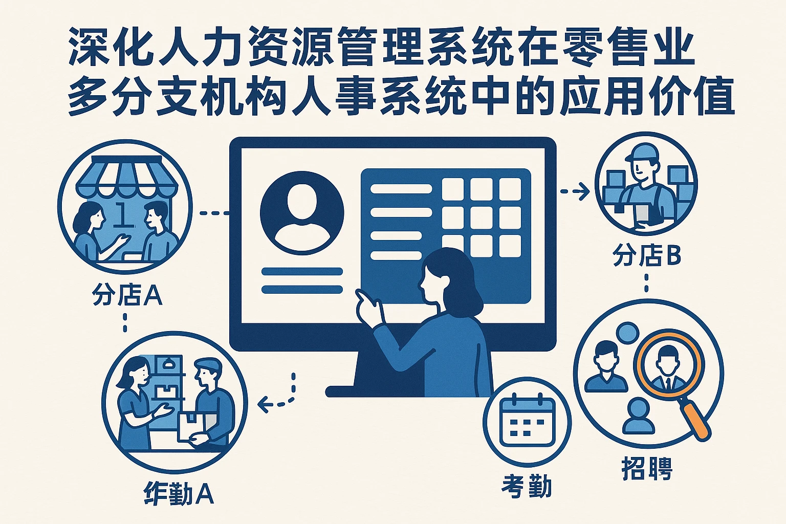 深化人力资源管理系统在零售业多分支机构人事系统中的应用价值