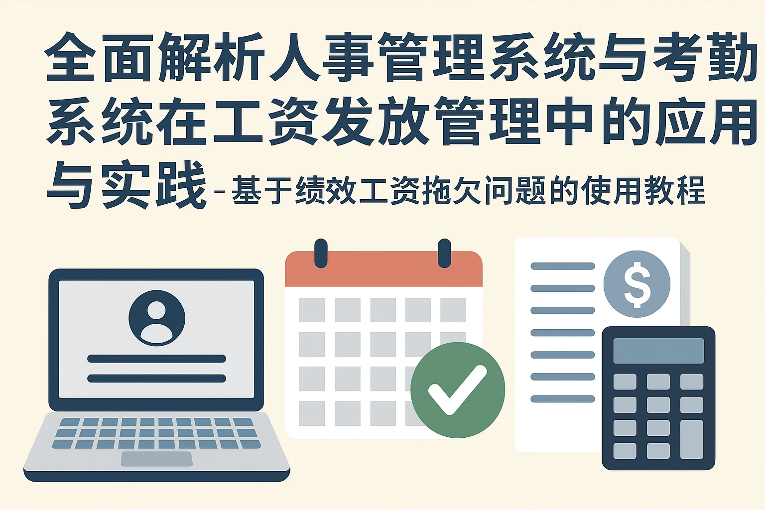 全面解析人事管理系统与考勤系统在工资发放管理中的应用与实践——基于绩效工资拖欠问题的使用教程